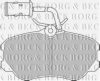 BORG & BECK BBP1141 Brake Pad Set, disc brake